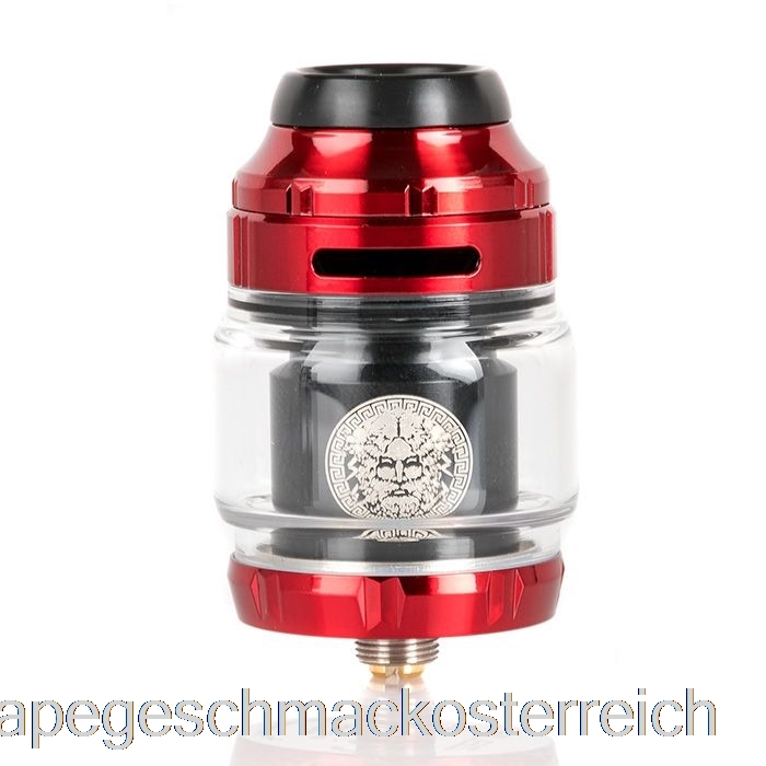Geek Vape Zeus X 25mm RTA (ZX RTA) Roter Und Schwarzer Vape-Geschmack